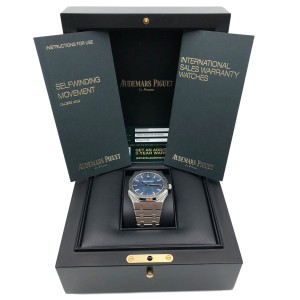 Audemars Piguet Royal Oak Steel Blue Dial Automatic Watch 15500ST.OO.1220ST.01