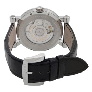 Bvlgari Sotirio Retrograde Steel White Dial Automatic Mens Watch SB42SDR