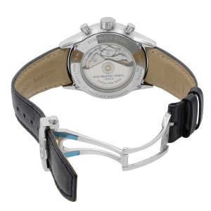 Raymond Weil Freelancer 42mm Day-Date Steel Black Automatic Watch 7730-STC-20041