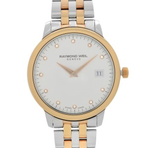 Raymond Weil Toccata Two-Tone Steel Silver Dial Ladies Watch 5388-SP5-C6581