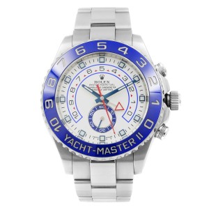 Rolex Yacht -Master II White Dial Command Bezel Steel Automatic Men Watch 116680