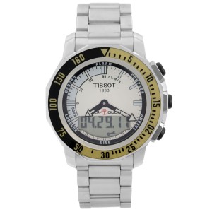 Tissot Sea-Touch Steel Silver Dial Quartz Mens Watch T026.420.11.031.01