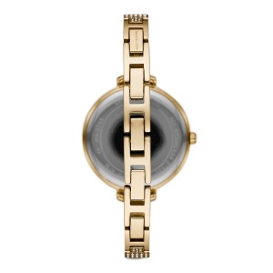 Michael Kors Jaryn 36mm Gold Tone Steel Crystals Quartz Ladies Watch 