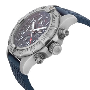 Breitling Avenger Bandit 45mm Chronograph Titanium Gray Dial Watch 