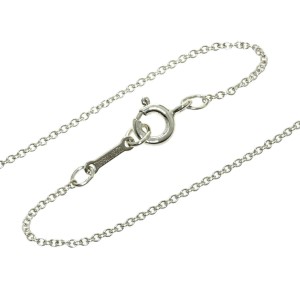 TIFFANY&Co. Bean design Silver Necklace 