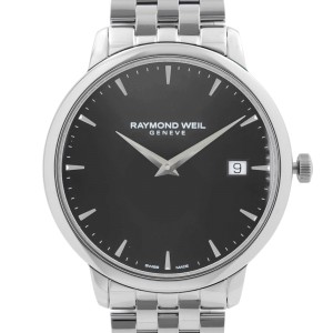 Raymond Weil Toccata Stainless Steel Black Dial Quartz Mens Watch 5588-ST-20001