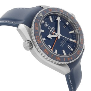 Omega Seamaster Planet Ocean GMT 43.5 Steel Blue Dial Watch 232.32.44.22.03.001