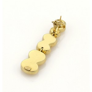 Tiffany & Co. SPIRO 18k Yellow Gold Spiral Drop Dangle Earrings