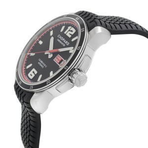 Chopard Mille Miglia GTS Black Rubber Strap Black Dial Mens Watch 168565-3001