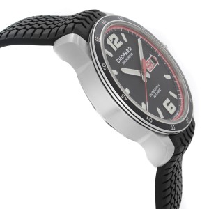 Chopard Mille Miglia GTS Black Rubber Strap Black Dial Mens Watch 168565-3001