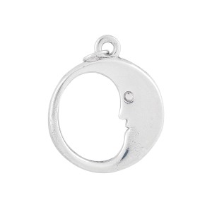 Tiffany & Co. Sterling Silver Man in the Moon Pendant