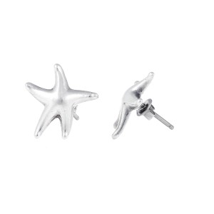 Tiffany & Co. Sterling Silver Starfish Stud Earrings