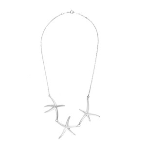 Tiffany & Co. Sterling Silver Starfish Necklace