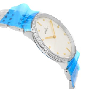 Gomelsky Audry Steel White Dial Quartz Ladies Watch G0120112281