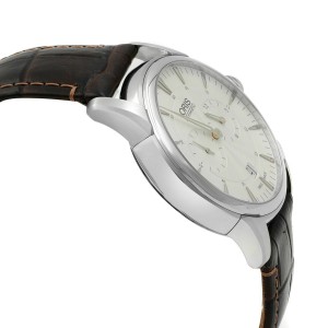 Oris Artelier Regulateur Steel Leather White Dial Automatic Watch 01 749 7667
