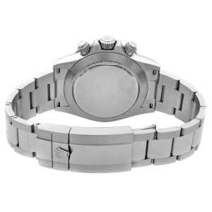 Rolex Daytona Cosmograph White Dial Steel Ceramic Automatic Men Watch 116500LN