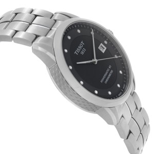 Tissot T-Classic Steel Black Diamond Dial Automatic Watch T086.408.11.056.00
