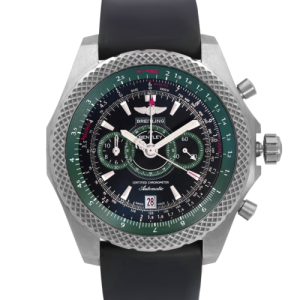 Breitling Bentley Supersports LTD Edition Titanium Black Green Dial Watch E27365