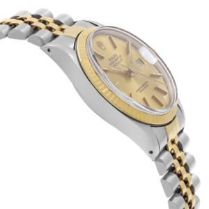 Rolex Datejust 36mm Steel 18k Yellow Gold Champagne Dial Automatic Watch 