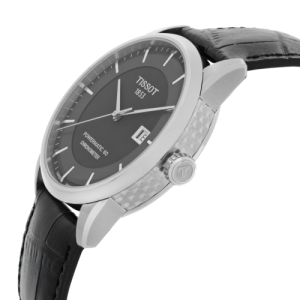Tissot T-Classic 41mm Steel Black Dial Automatic Mens Watch 