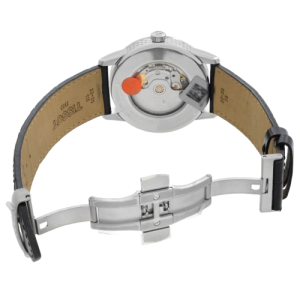 Tissot T-Classic 41mm Steel Black Dial Automatic Mens Watch 