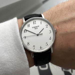 Tissot Everytime Medium Steel Silver Dial Unisex Quartz Watch  