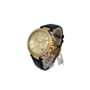 Michael Kors Parker Chronograph Steel Champagne Dial Quartz Ladies Watch