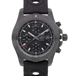 Breitling Colt 44mm Chronograph Steel Black Dial Mens Watch  