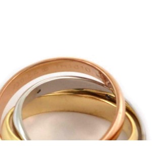 cartier 3 band gold ring