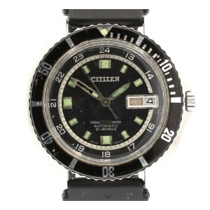 VINTAGE CITIZEN PARA WATER 100M DAY-DATE DIVER AUTOMATIC STAINLESS REF. 67-5776