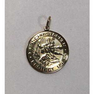 tiffany st christopher medal
