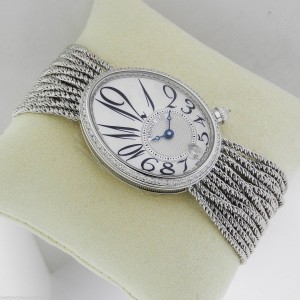 Breguet 8918bb Reine De Naples Automatic Diamond White Gold Watch