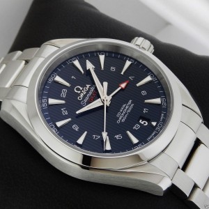 Omega Aqua Terra 150 M C0-Axial GMT 231.13.43.22.03.001 Stainless Steel 43mm Watch