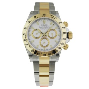 Rolex 116523 WS Daytona White Dial Steel and Gold watch