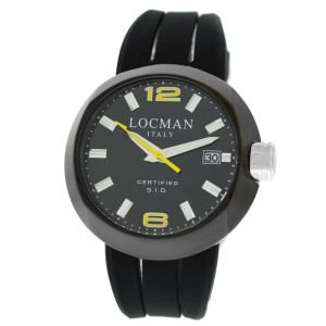 New Locman Change Ref. 425 PVD Steel Men's Quartz 46MM Watch