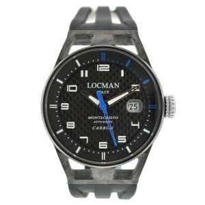 New Locman Montecristo Ref. 544 Carbon Titanium Limited Men Automatic 41MM Watch