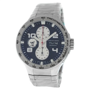 Porsche Design Flat Six P6340 6340.41.43.0251 Men's Chrono Automatic 44MM Watch