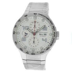 Porsche Design Flat Six P6340 6340.41.63.0251 Men's Steel Automatic 44MM Watch