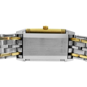 Jaeger-Lecoultre Reverso 260.5.08 18K Yellow Gold Steel 20MM Quartz Watch