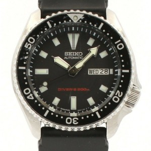 SEIKO DIVER 200m STAINLESS AUTOMATIC DAY-DATE 42mm Ref: 7S26-0029