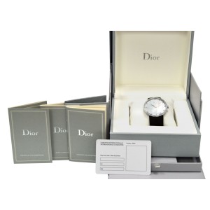 Christian Dior La D de Dior CD043114A001 Ladies MOP Diamond 38MM Quartz Watch