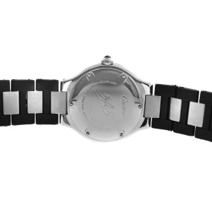 Cartier Autoscaph 2427 Stainless Steel Automatic Unisex 37MM Date Watch