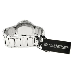 Baume & Mercier Promese 65759 Ladies MOP Diamond Steel 34MM Quartz Watch