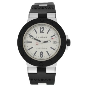 Men's Bvlgari Aluminum Diagono AL38TA Date Automatic 38MM Watch