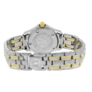 Omega Seamaster 2371.10 Ladies Stainless Steel 18K Gold Date 26MM Quartz Watch
