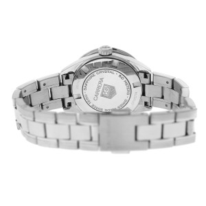 Tag Heuer Carrera   Ladies Diamond Steel MOP Date 28MM Quartz Watch