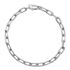  Cartier Spartacus Chain Bracele  White Gold 