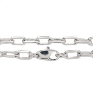  Cartier Spartacus Chain Bracele  White Gold 