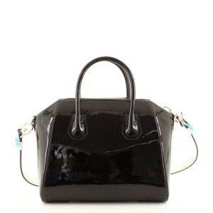 Givenchy Antigona Bag Patent and Leather with Snakeskin Small