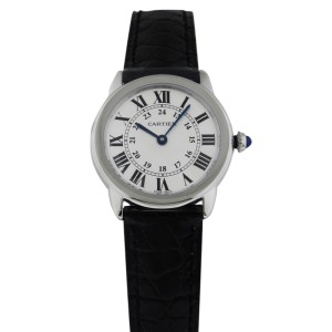 Cartier Ronde Solo W6700155 Quartz White Dial Stainless Steel Watch